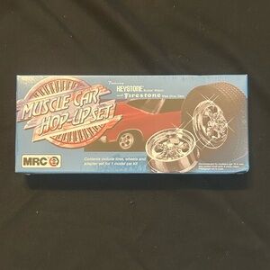 MRC Muscle Car Hop-Up Set Keystone Klassic Wheels Firestone Wide Oval Tires NEW